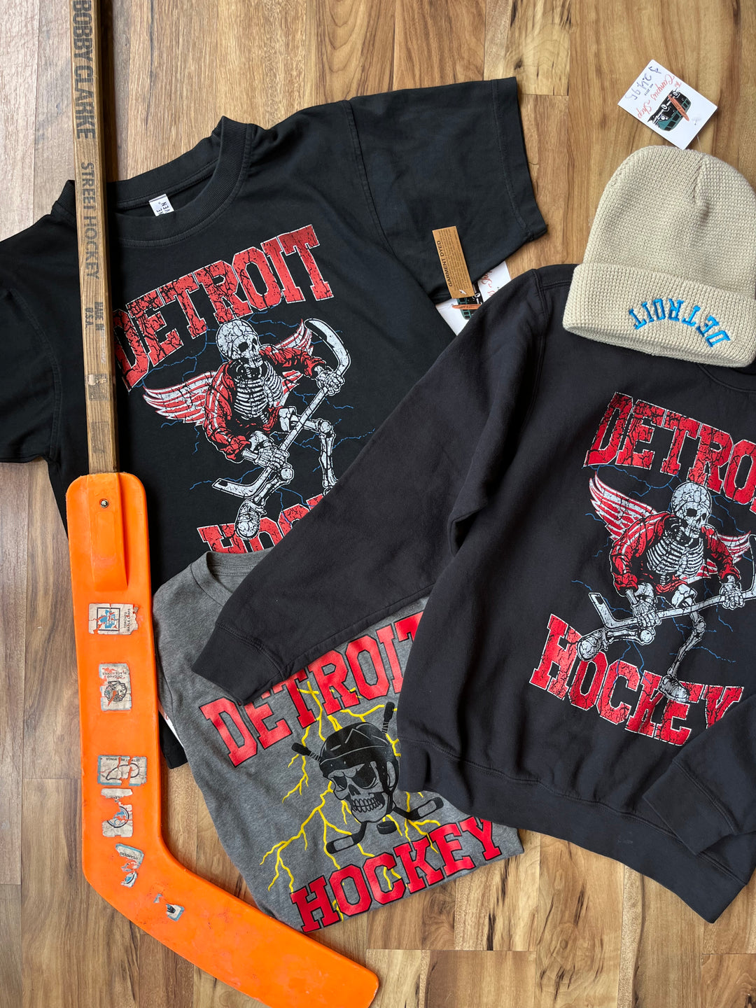 Detroit Hockey Washed Crew