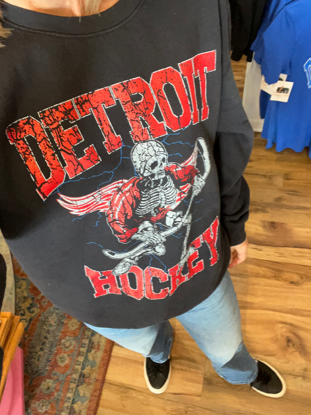 Detroit Hockey tee