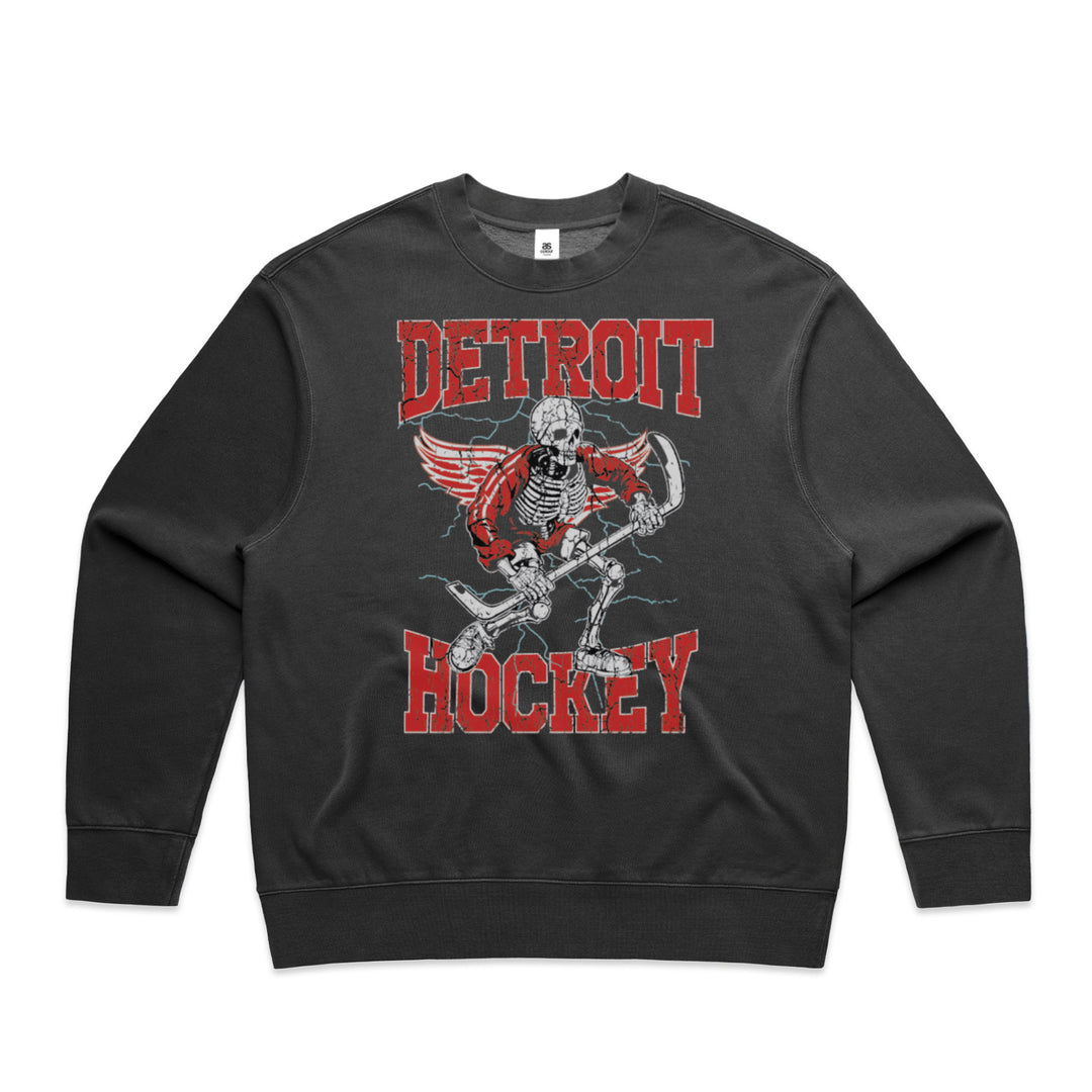 Detroit Hockey Washed Crew